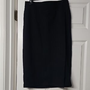 Liz Claiborne Elegant Black Pencil Skirt